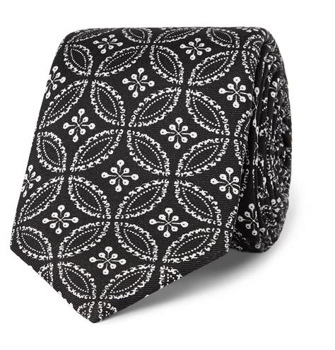 black tie dolce gabbana|Silk tie in black .